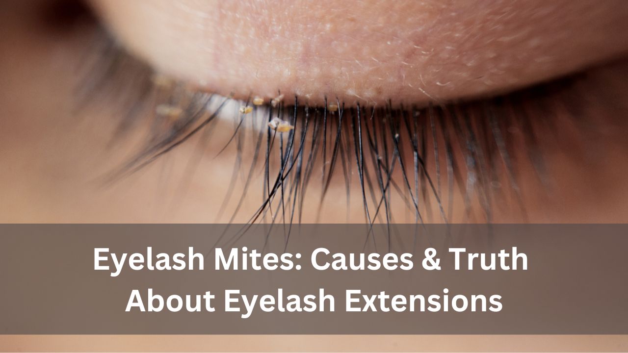 Eyelash Mites: Causes & Truth About Eyelash Extensions