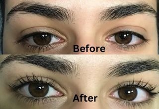 Lash Lift Before and After Photos
