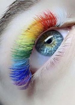Rainbow Eyelash Extensions