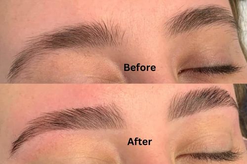 Eyebrow Threading Before and After Pics