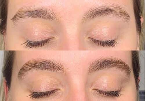 Eyebrow Tinting Before and After Pictures 3 